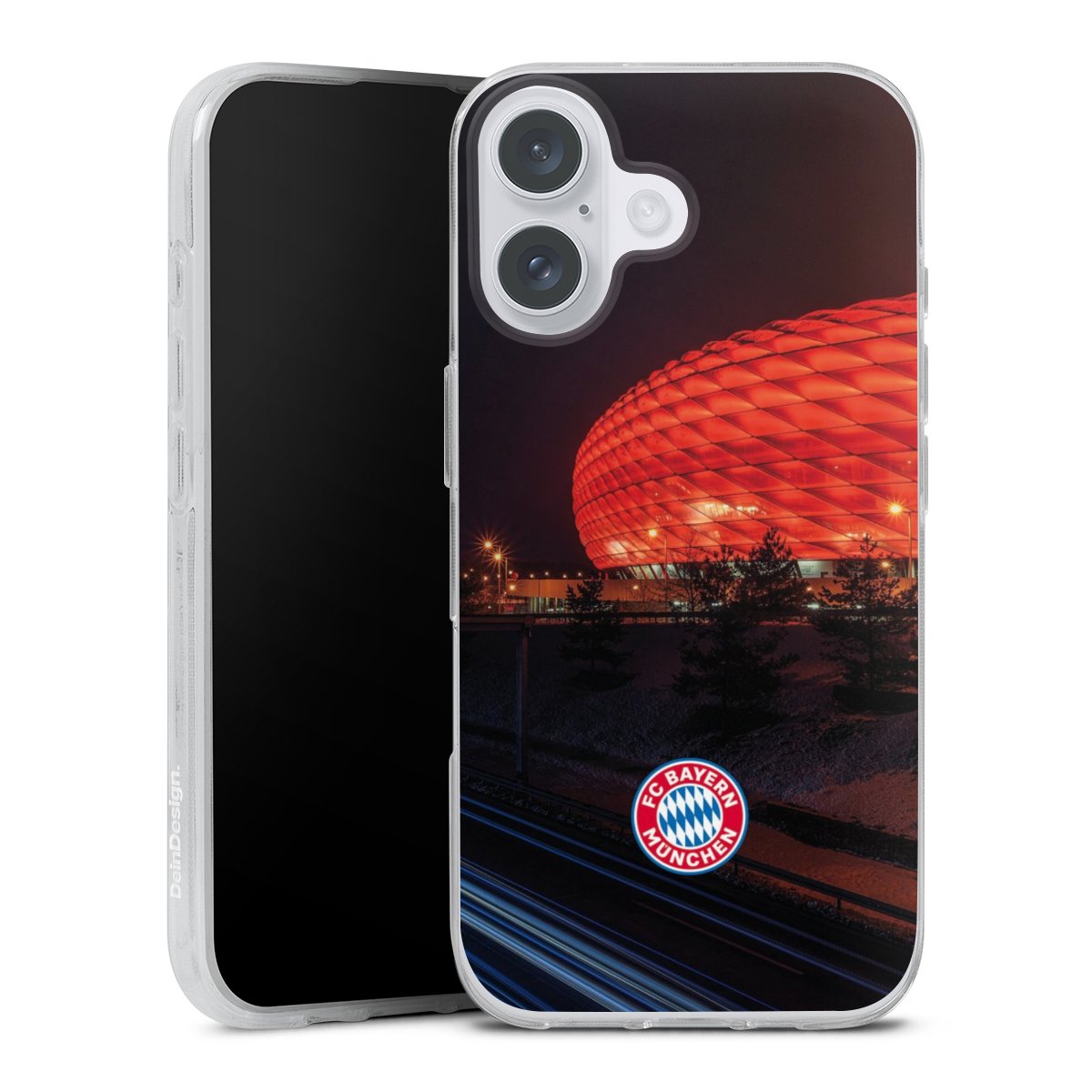 Allianz Arena bei Nacht FCB