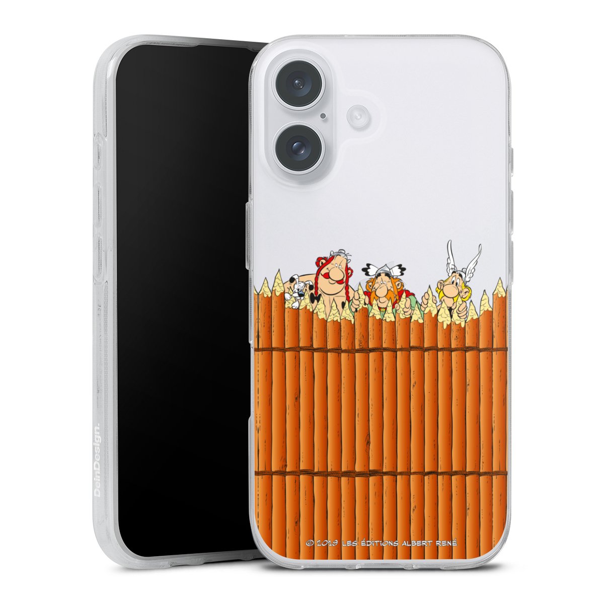 Gaulois Derrière Palissade Transparent