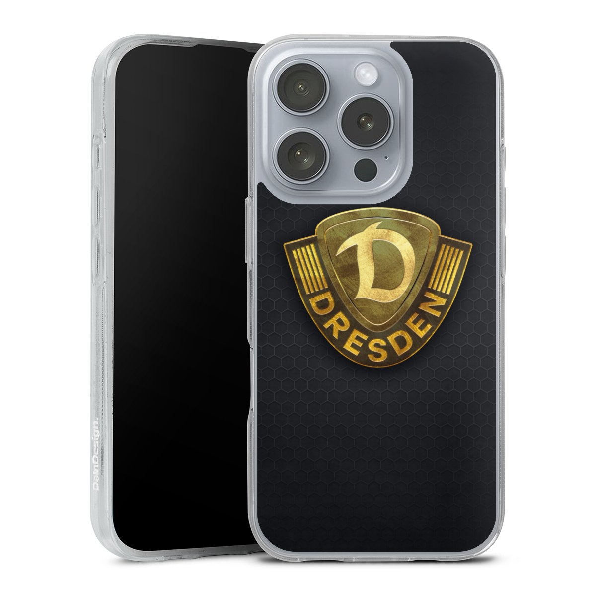 Goldenes Logo Look Dynamo Dresden