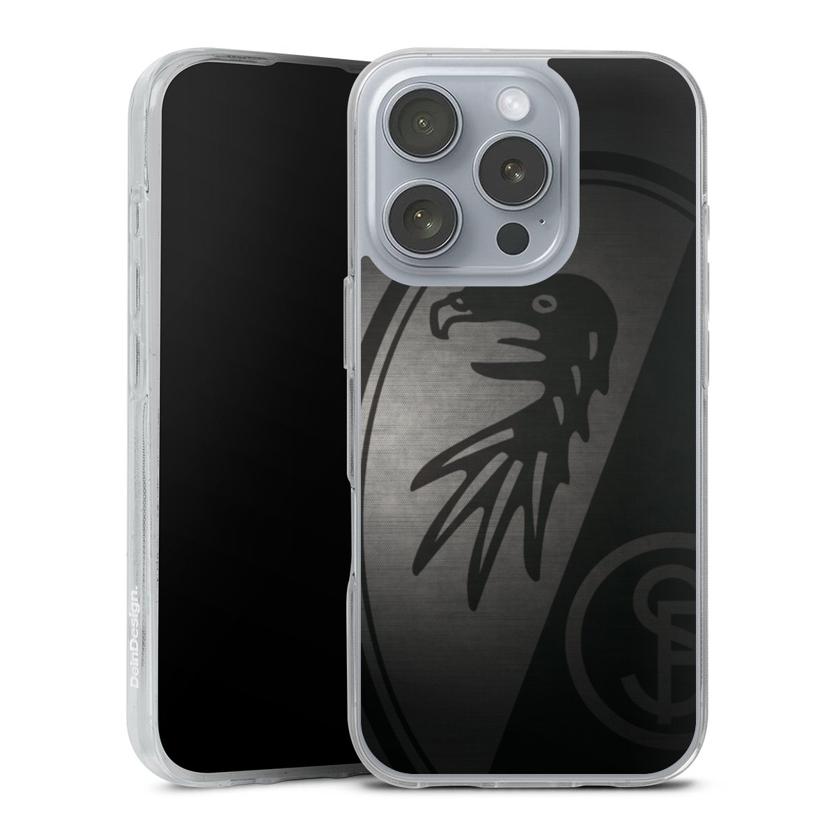 SC Freiburg Dot Metall Hintergrund