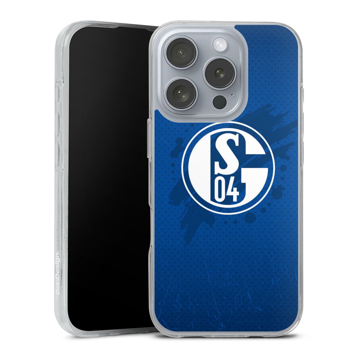Schalke 04 Farbe Fleck Blau
