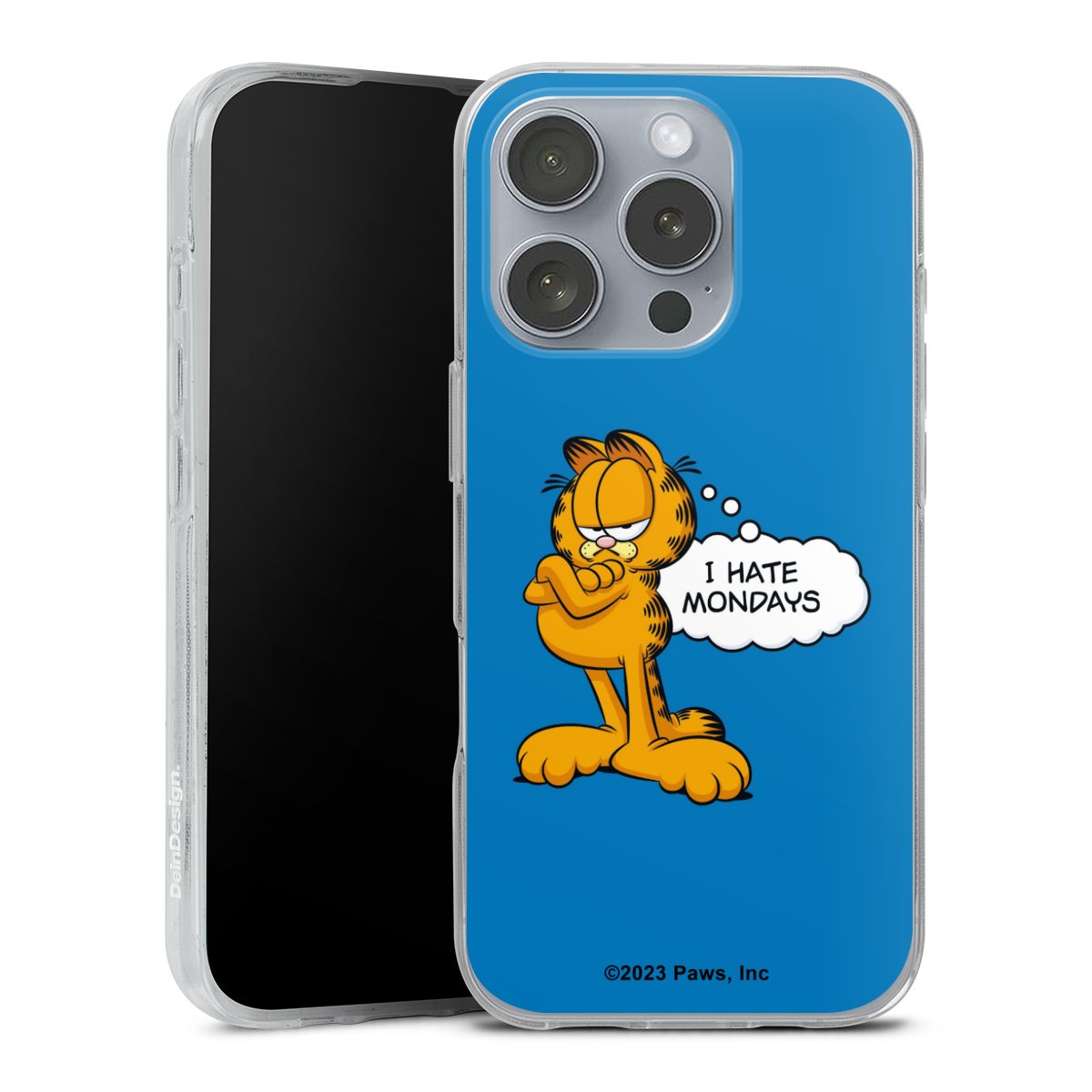 Garfield Je déteste les lundis Bleu