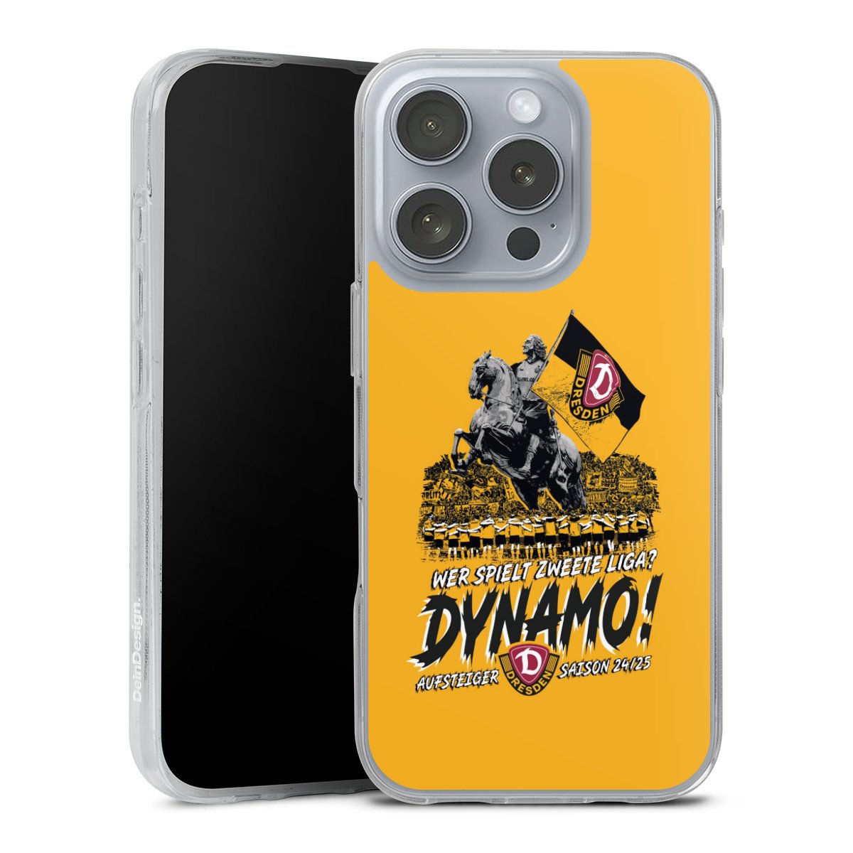 Dynamo Dresden Aufstieg 24/25 Gelb