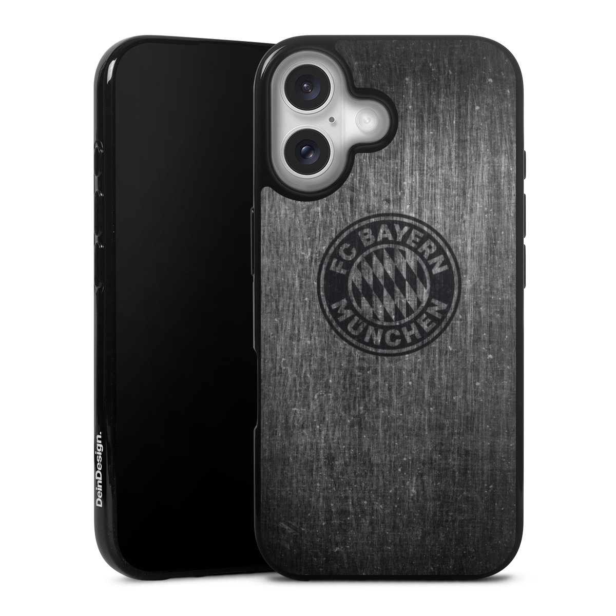 Metalllook FCB Logo einfarbig
