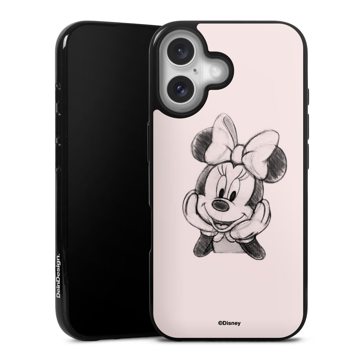 Minnie Posieren Sitzen