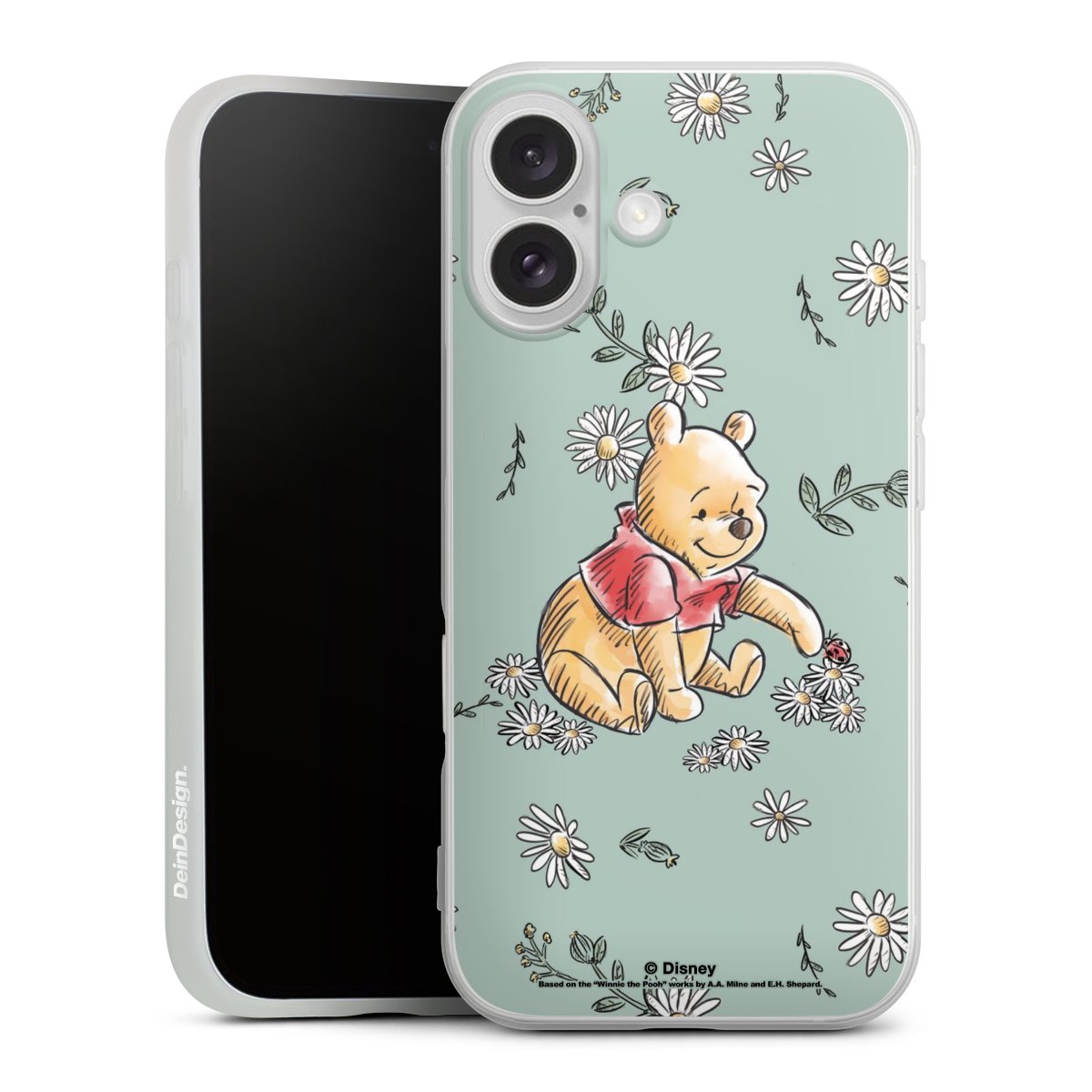 Winnie Puuh Gänseblümchen und Käfer Liebe