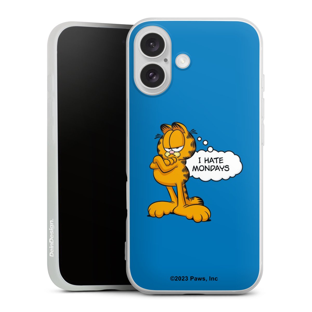 Garfield Ik haat maandagen blauw