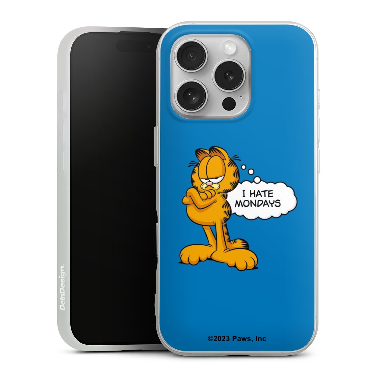 Garfield Je déteste les lundis Bleu