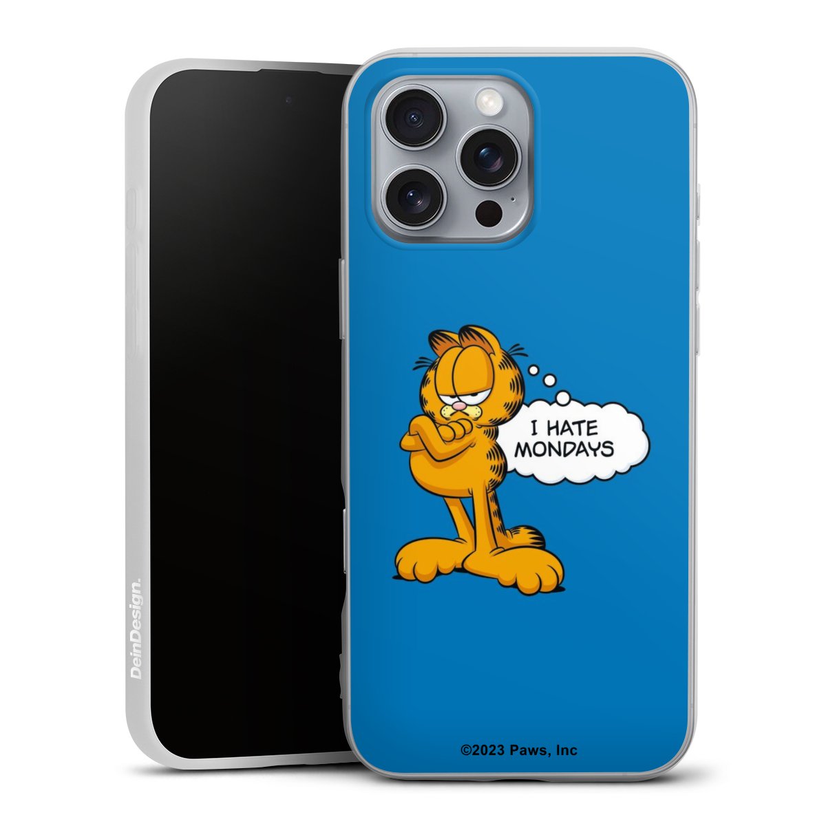 Garfield Je déteste les lundis Bleu