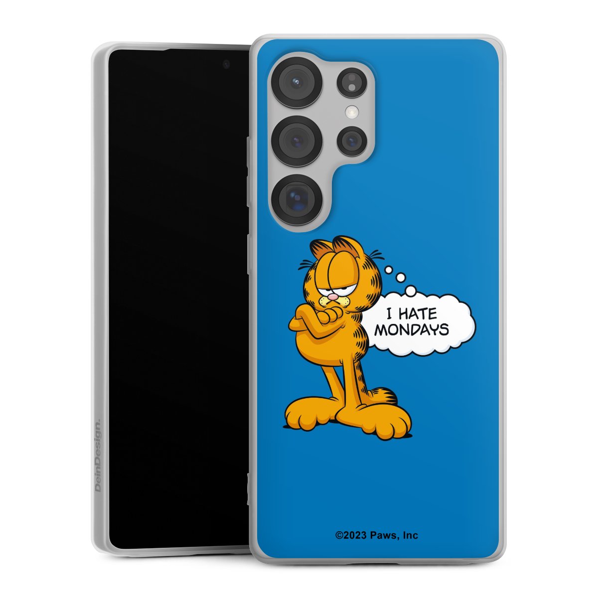 Garfield Ik haat maandagen blauw