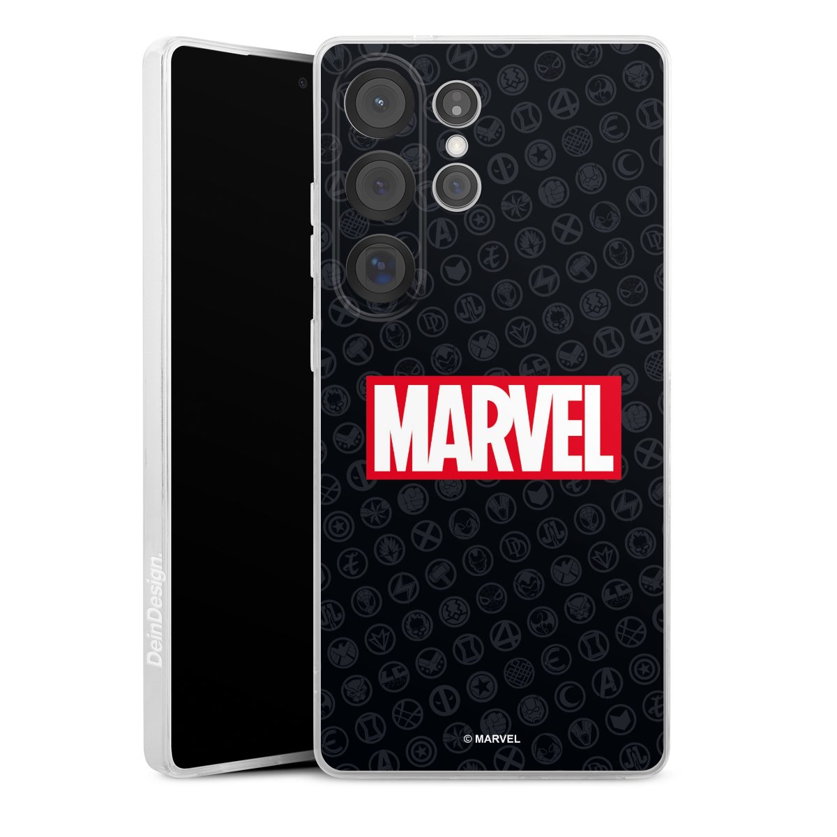 Marvel Logo Black Red 