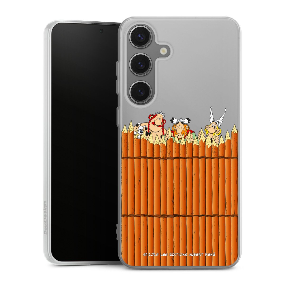 Gaulois Derrière Palissade Transparent