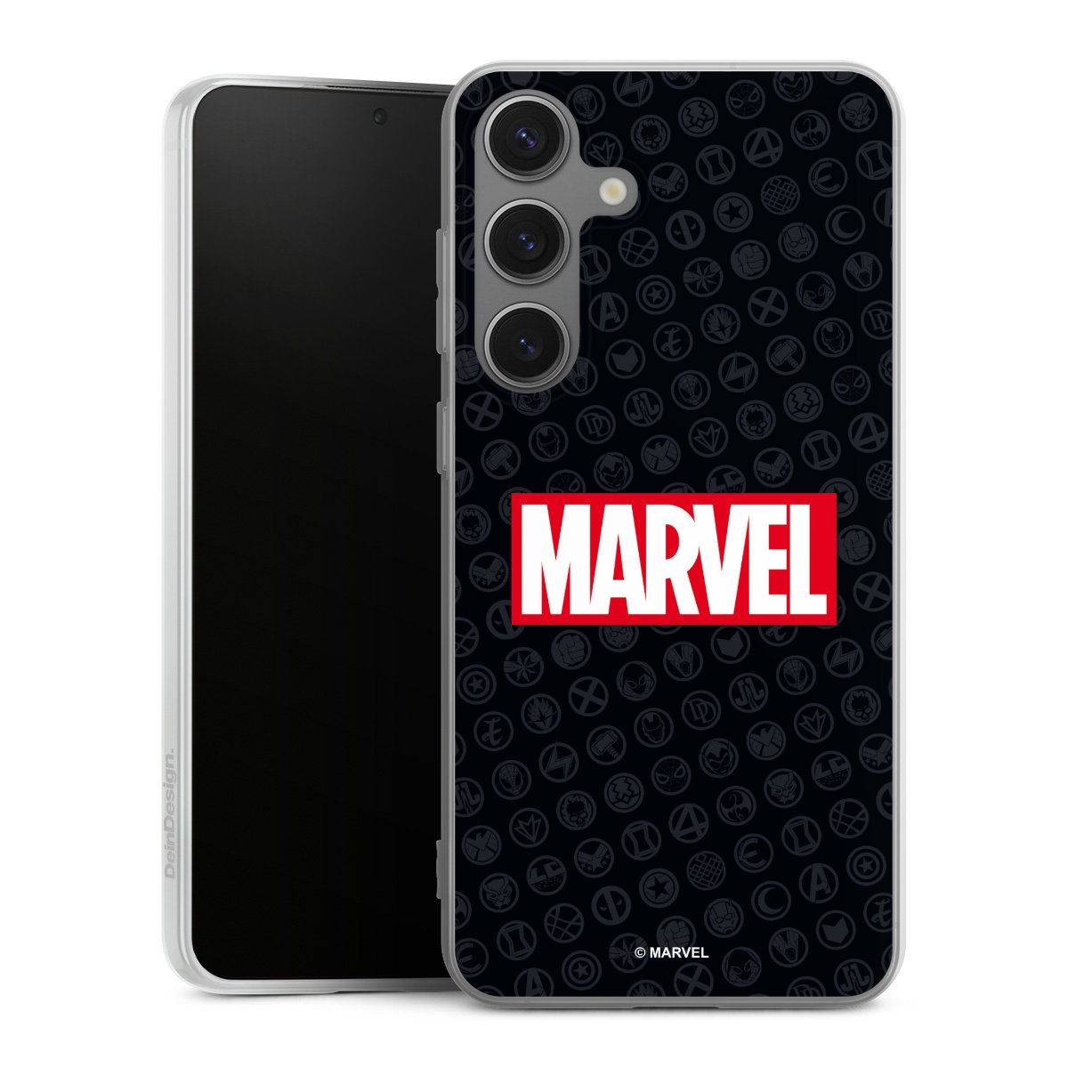 Marvel Logo Black Red 