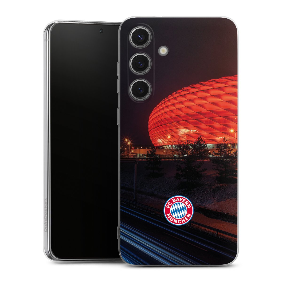 Allianz Arena bei Nacht FCB