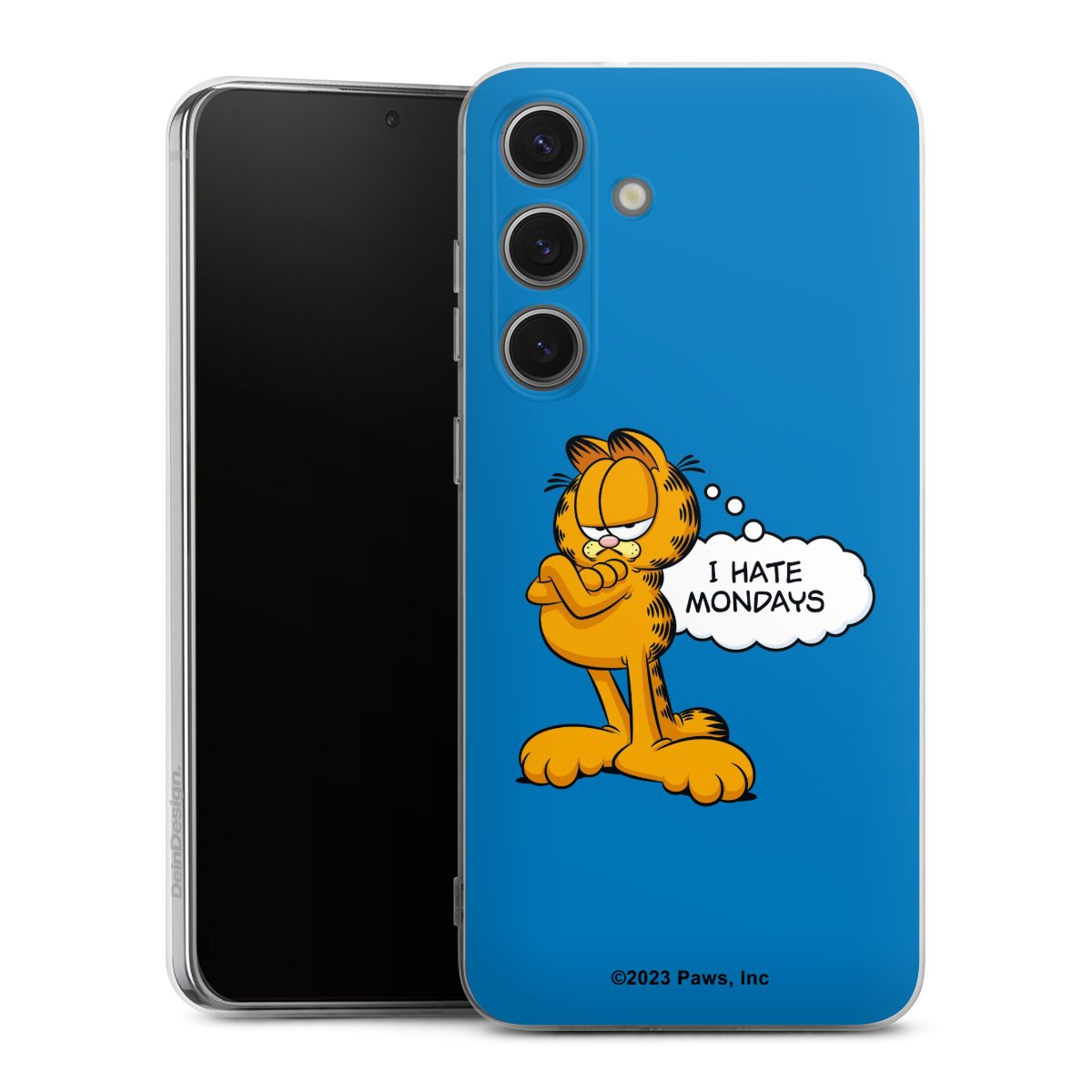 Garfield Ik haat maandagen blauw