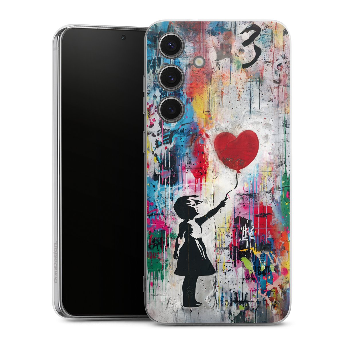 Balloon Girl Colorful