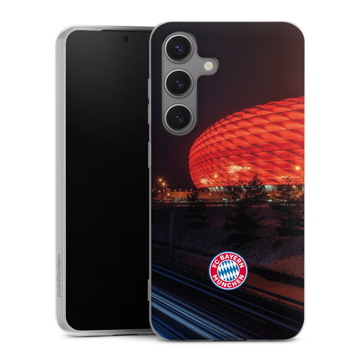 Allianz Arena bei Nacht FCB