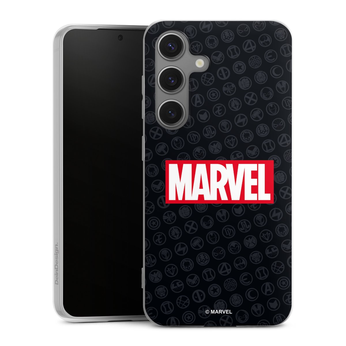 Marvel Logo Black Red 