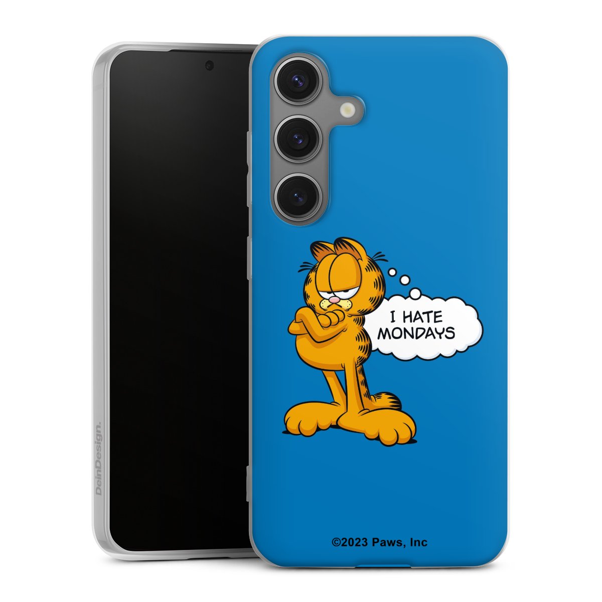 Garfield Ik haat maandagen blauw