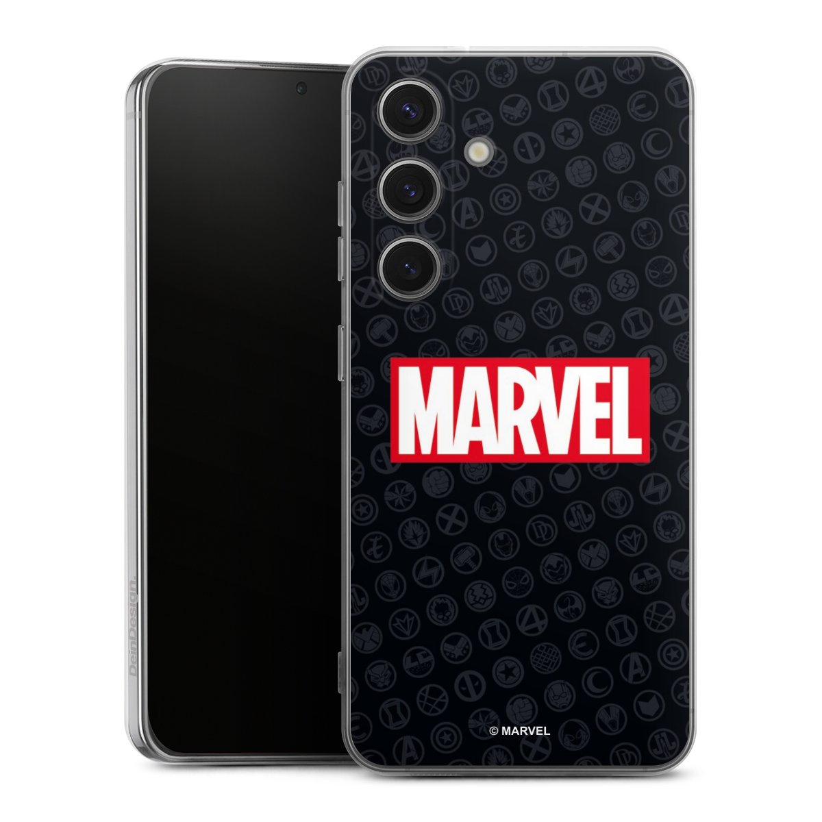 Marvel Logo Black Red 