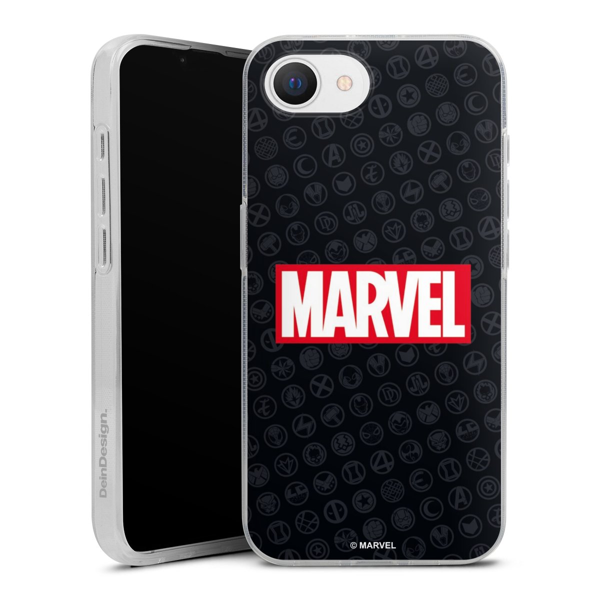 Marvel Logo Black Red 