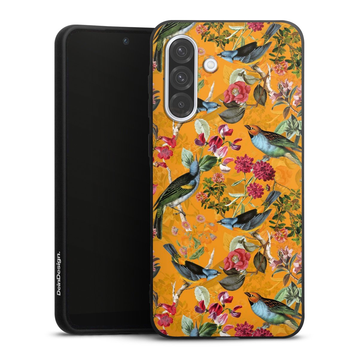 Vogels Bloemen Behang