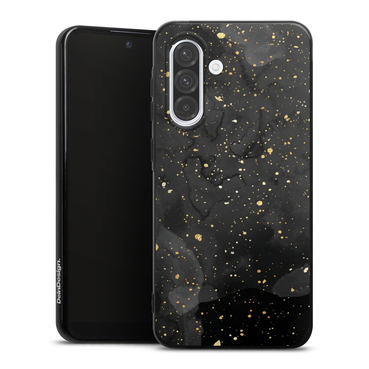 Marmo Nero Oro Look Scintillante