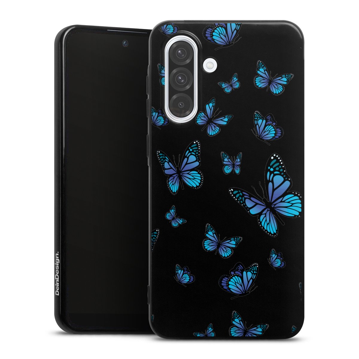 Motif papillon transparent