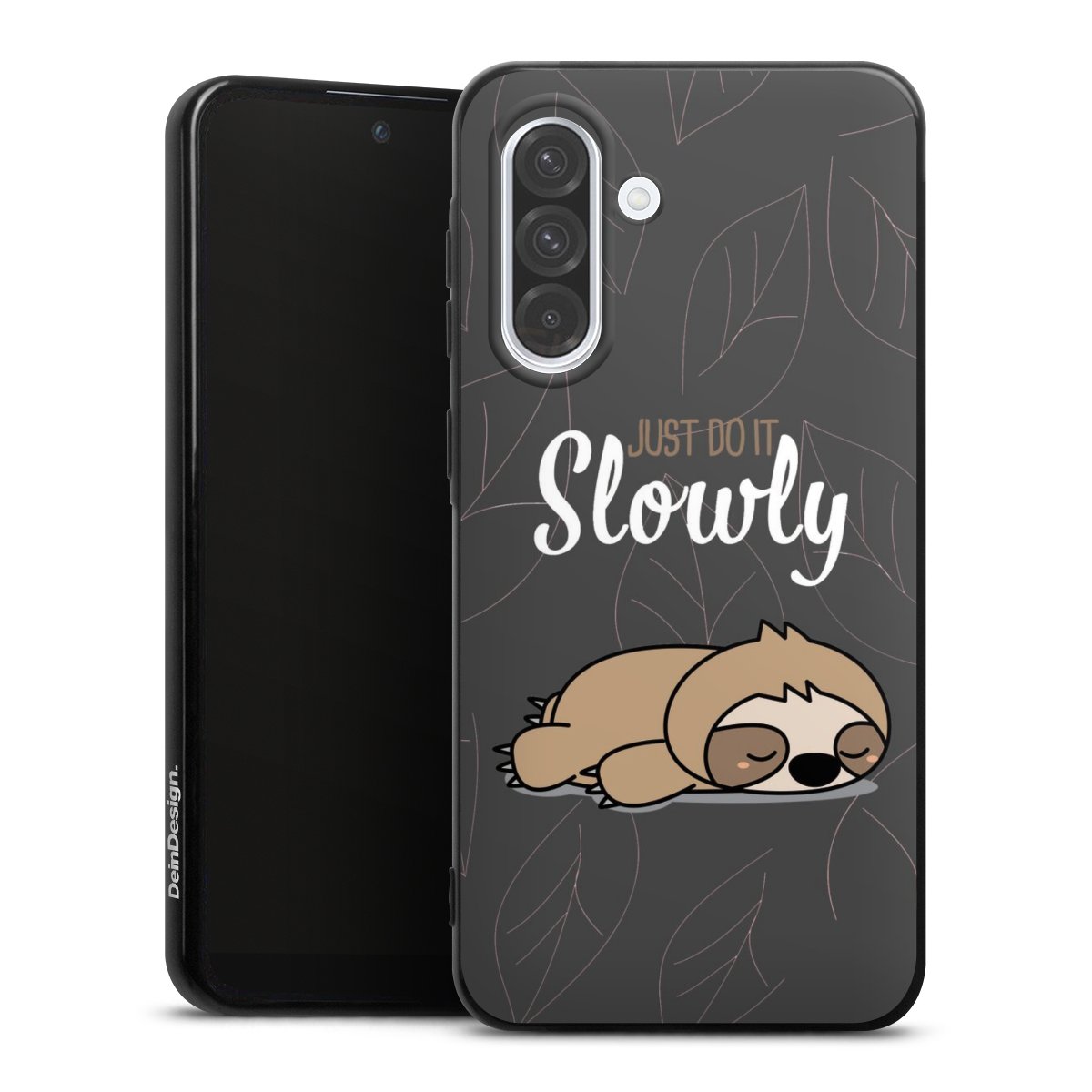 Just Do It Slowly Sloth Grey
