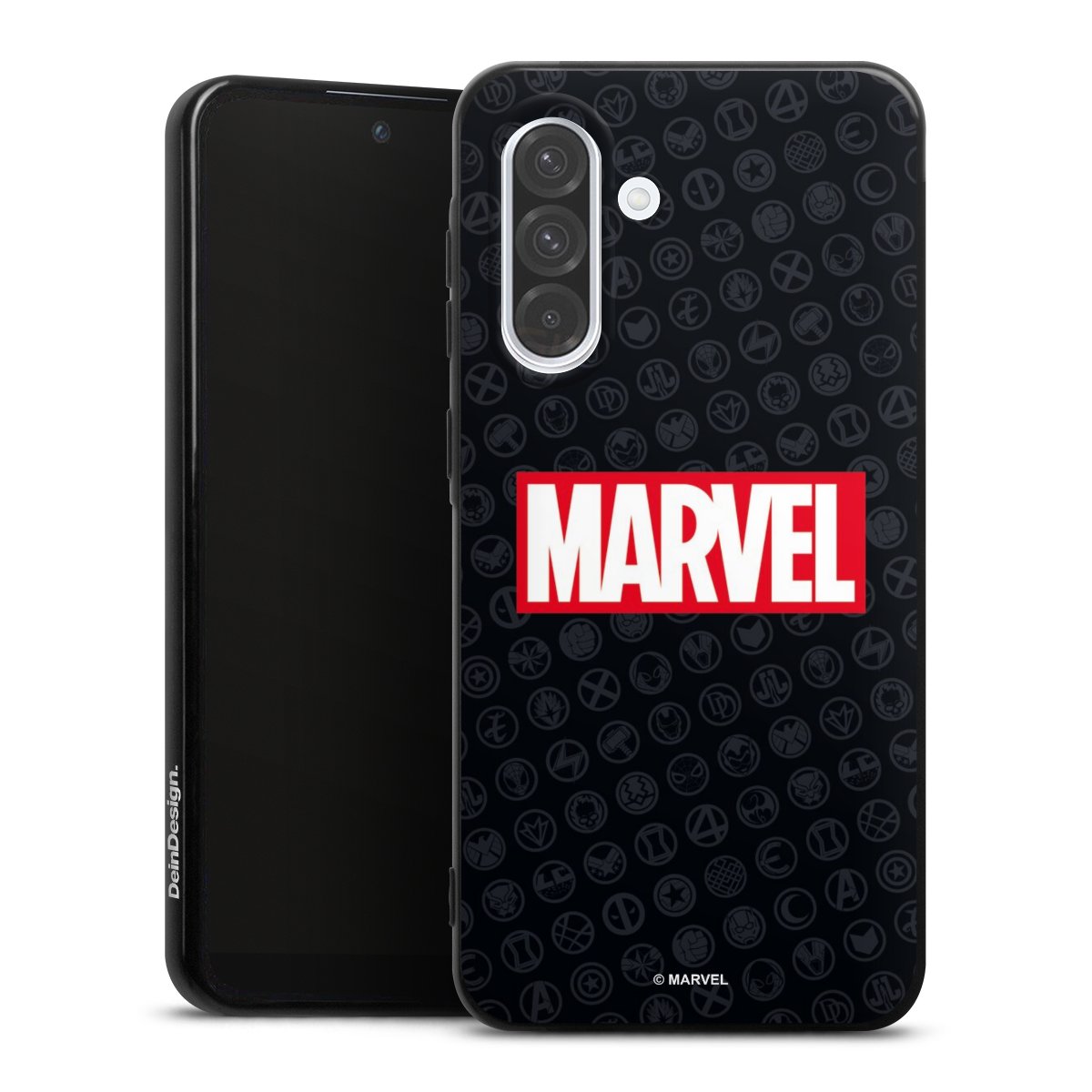 Marvel Logo Black Red 