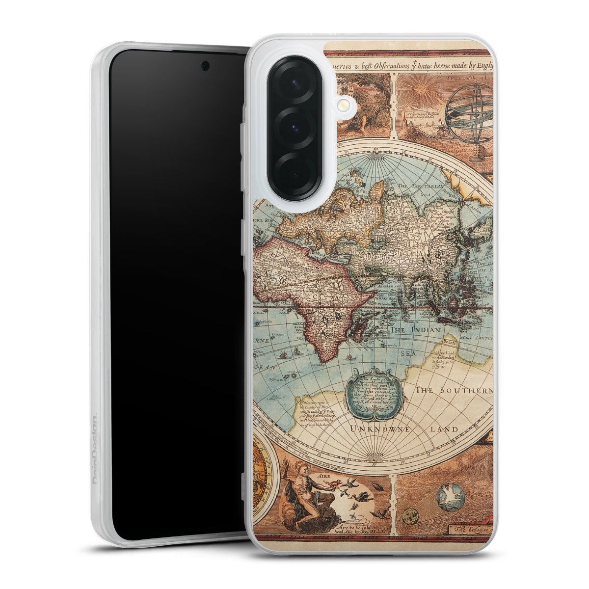 Mappa del mondo vintage