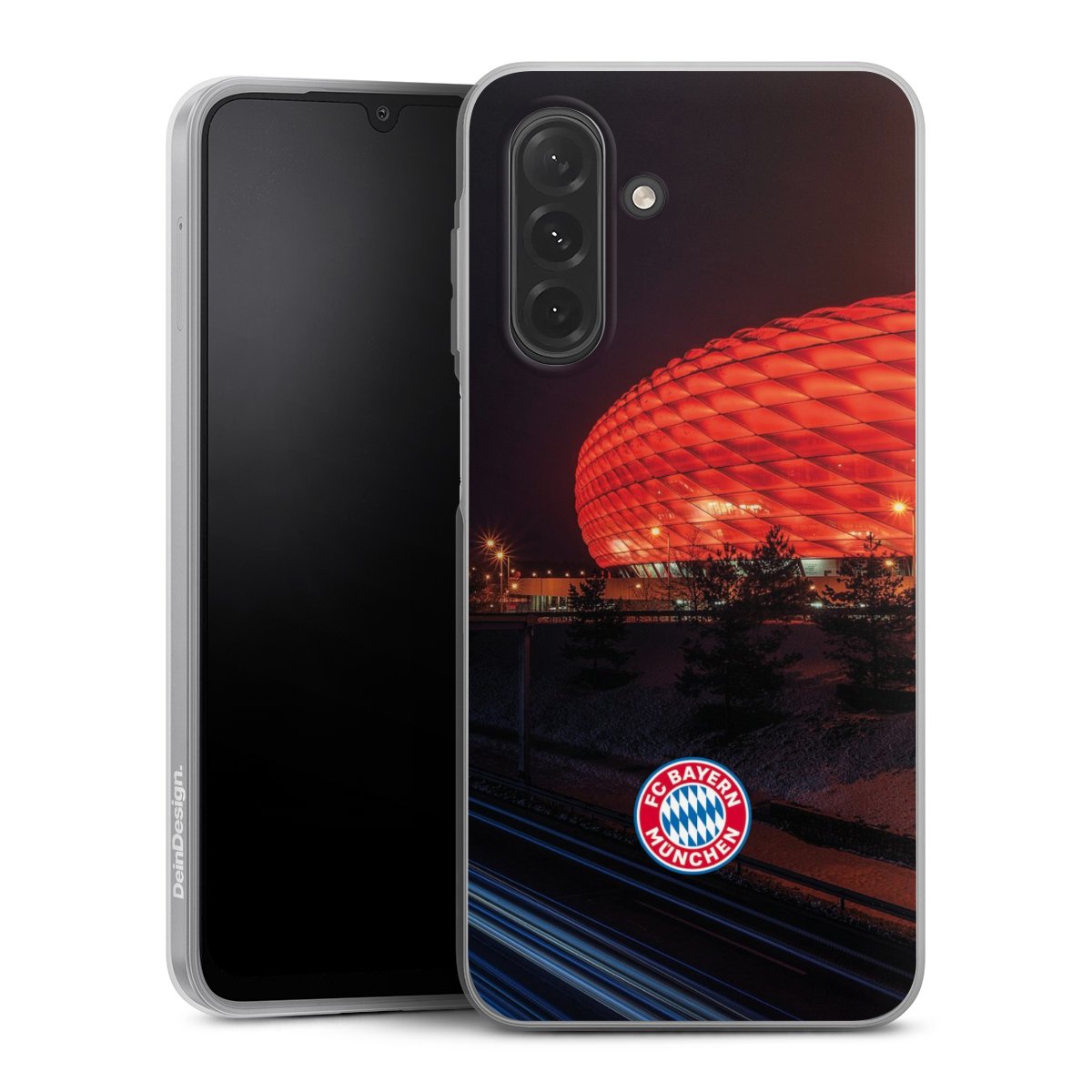 Allianz Arena bei Nacht FCB