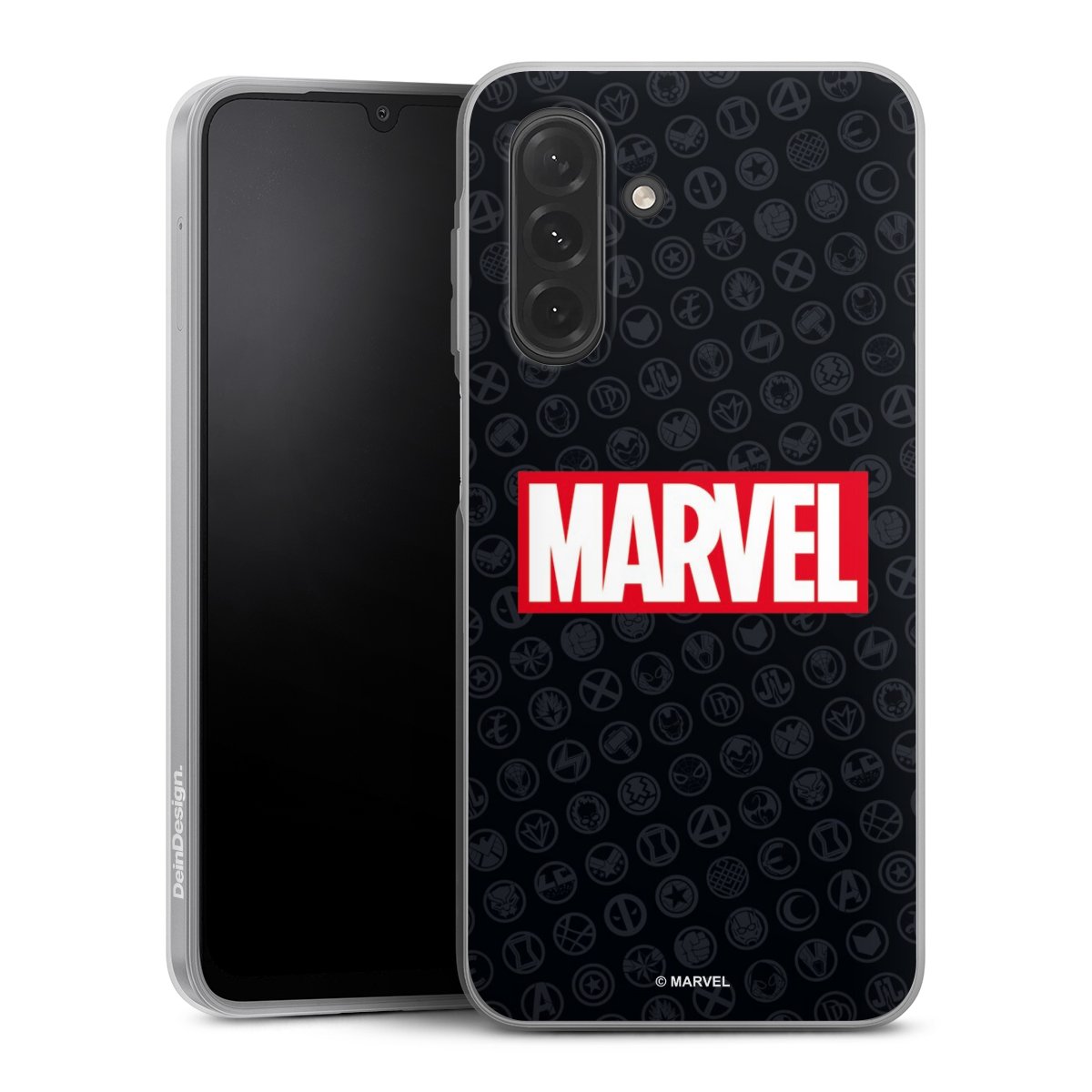 Marvel Logo Black Red 