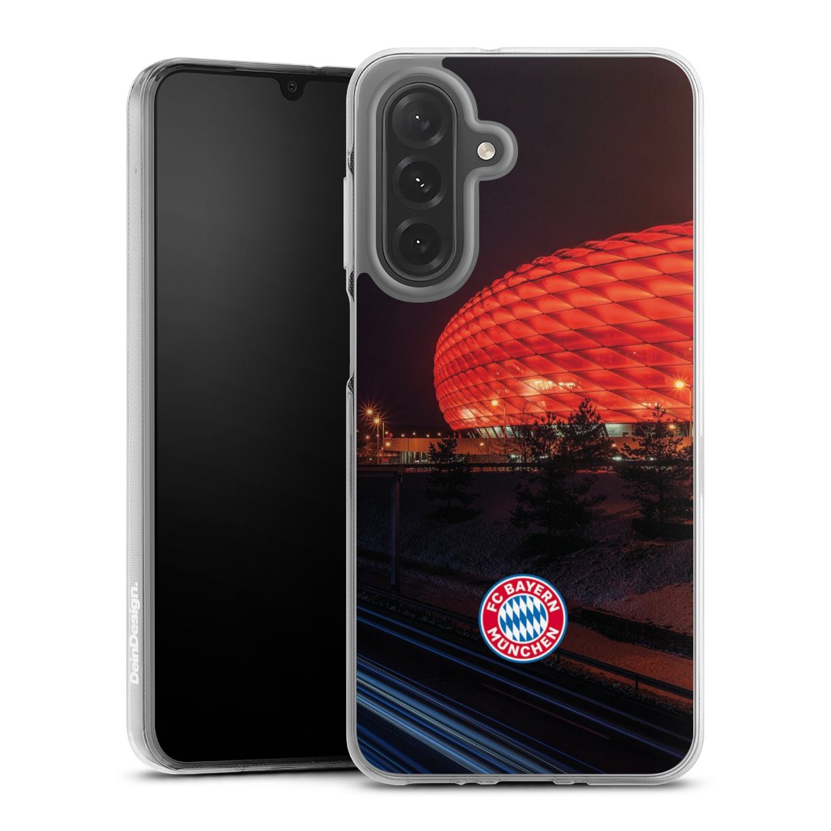 Allianz Arena bei Nacht FCB