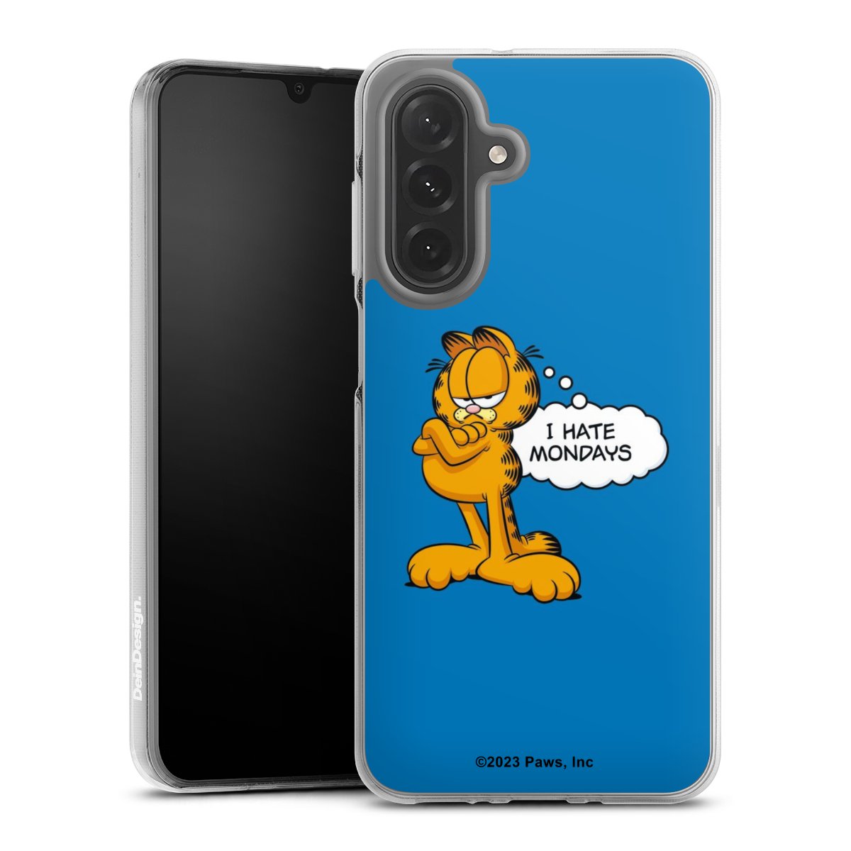 Garfield Ik haat maandagen blauw