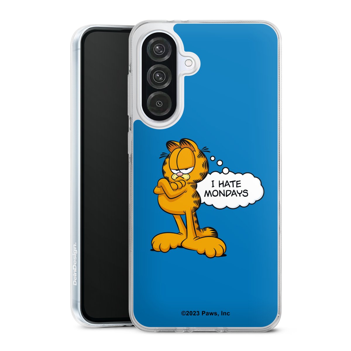Garfield Ik haat maandagen blauw