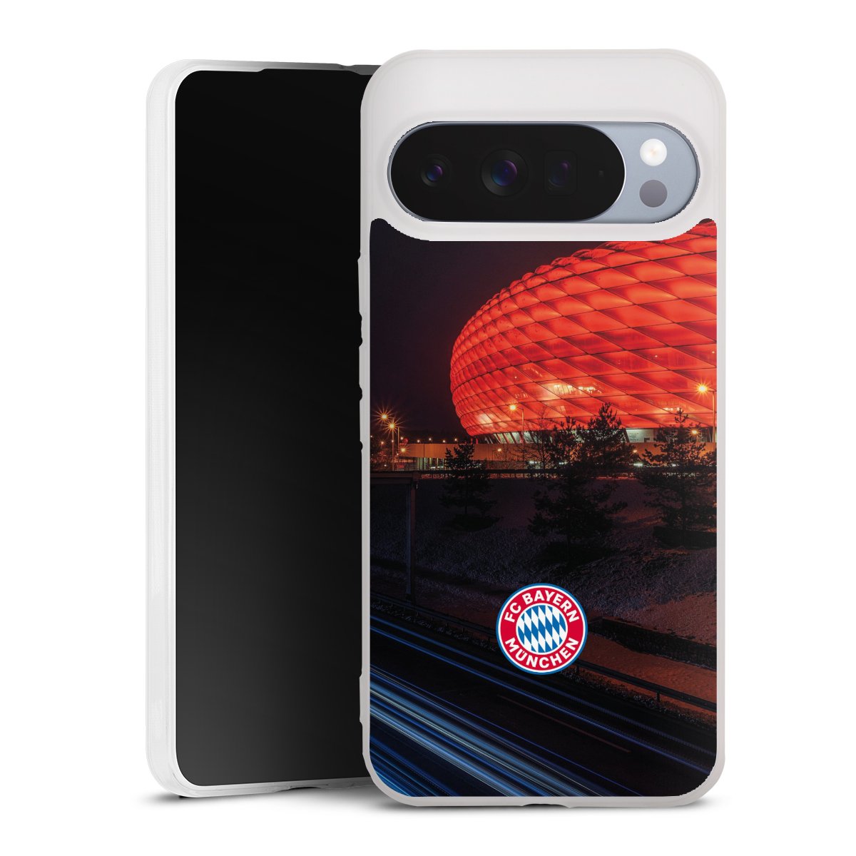 Allianz Arena bei Nacht FCB
