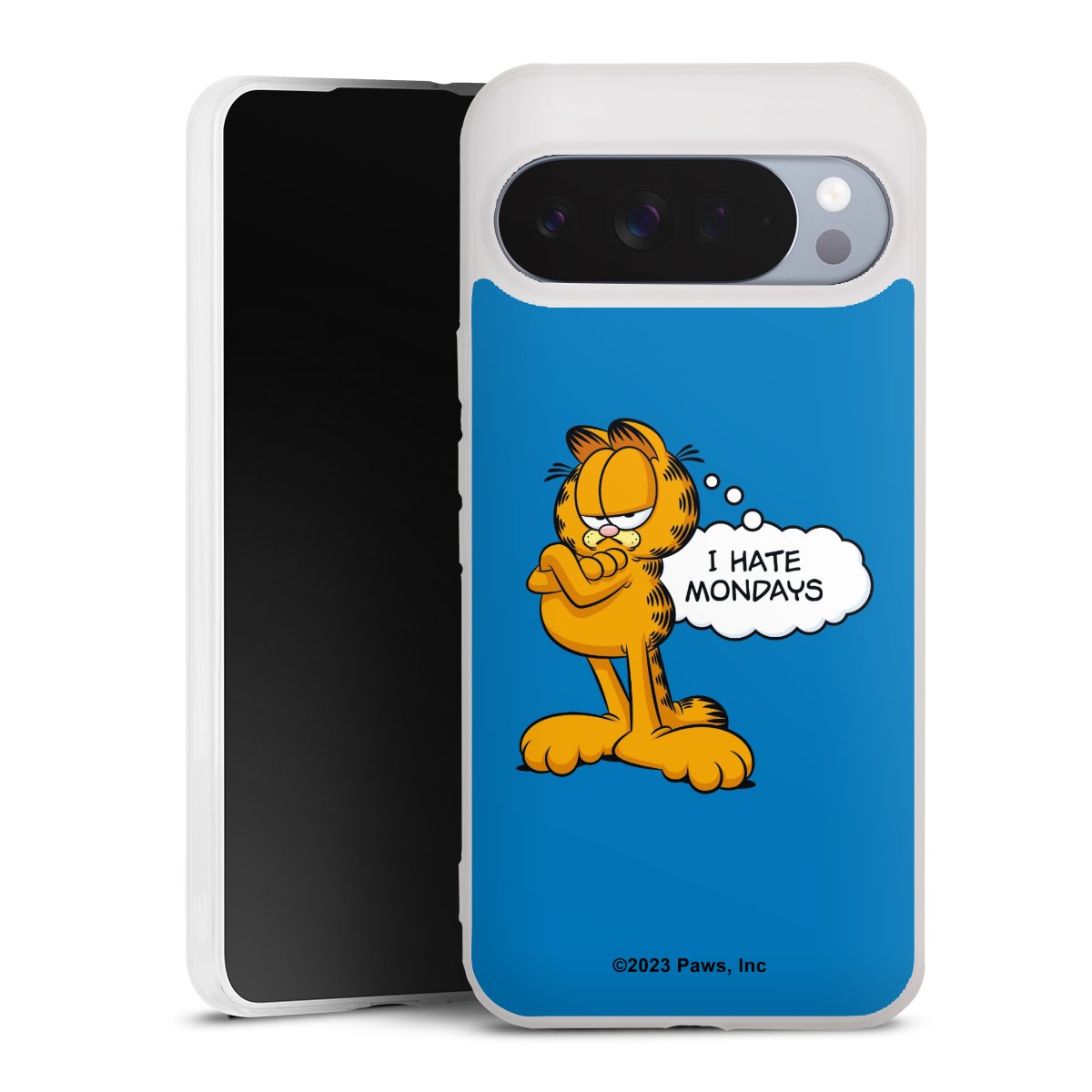 Garfield Ik haat maandagen blauw