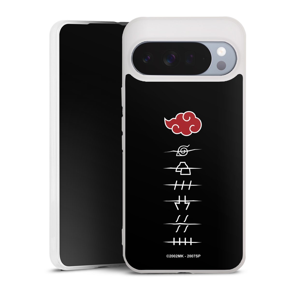 Symboles des membres de l'Akatsuki noirs