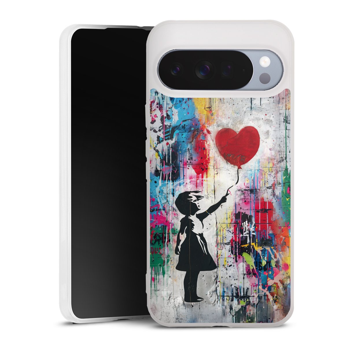 Balloon Girl Colorful