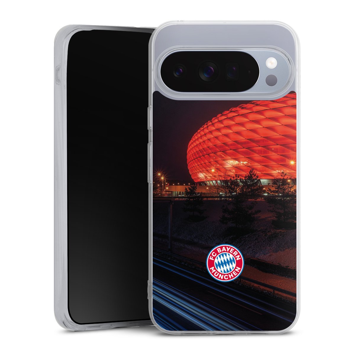 Allianz Arena bei Nacht FCB