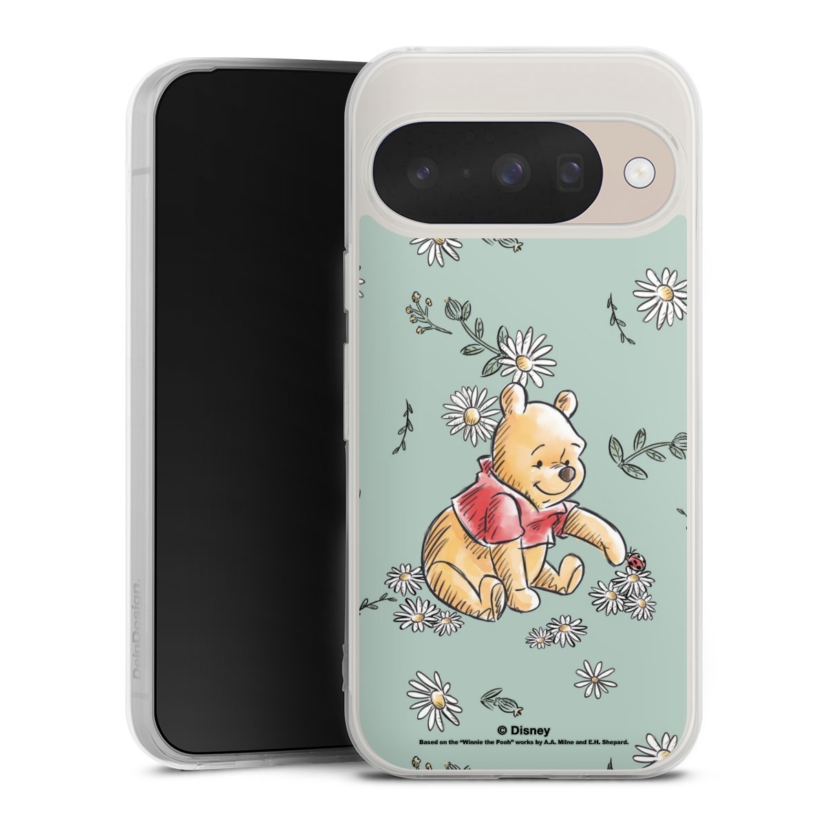 Winnie Puuh Gänseblümchen und Käfer Liebe