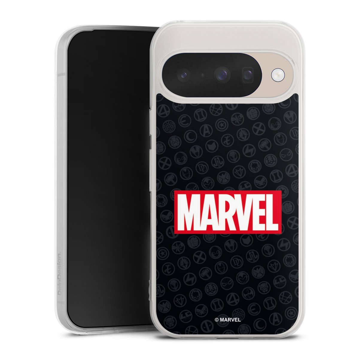 Marvel Logo Zwart Rood