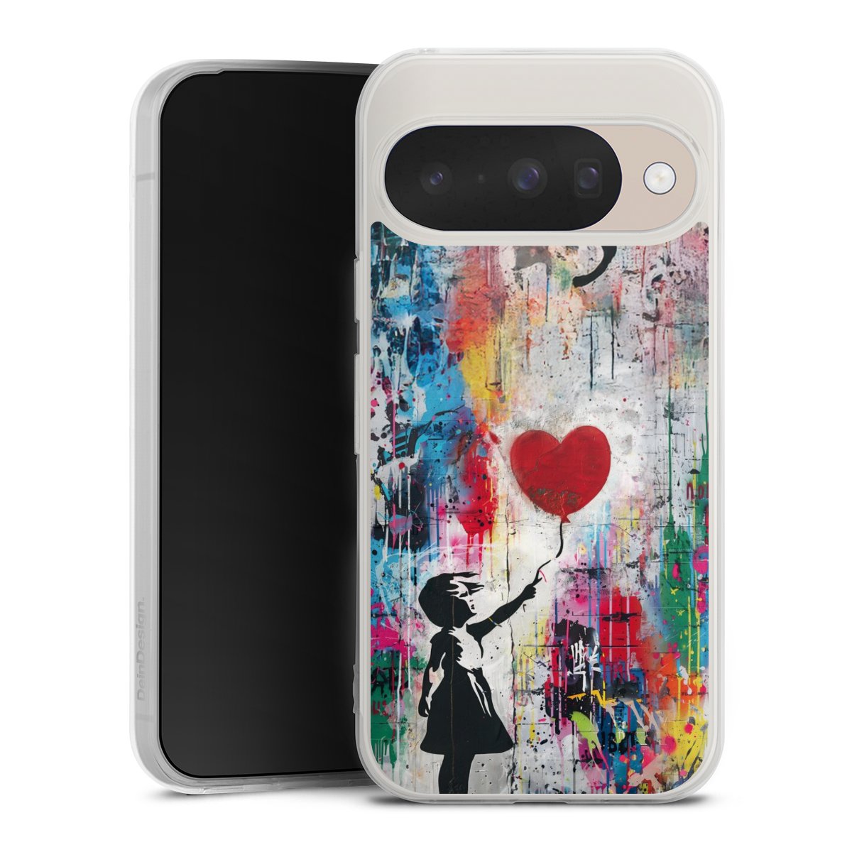 Balloon Girl Colorful