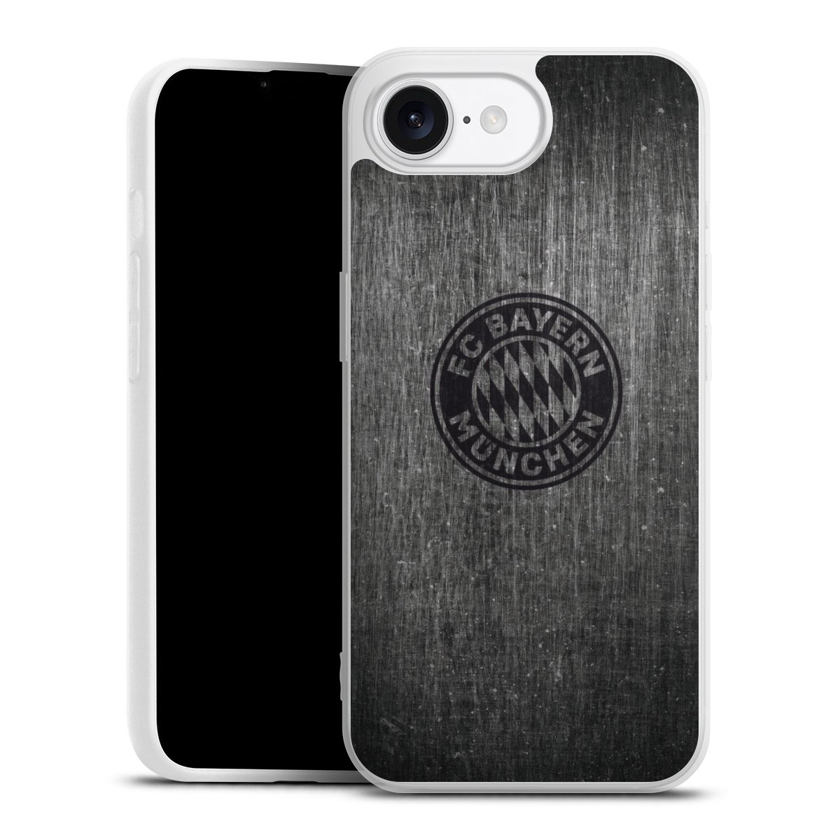 Metalllook FCB Logo einfarbig