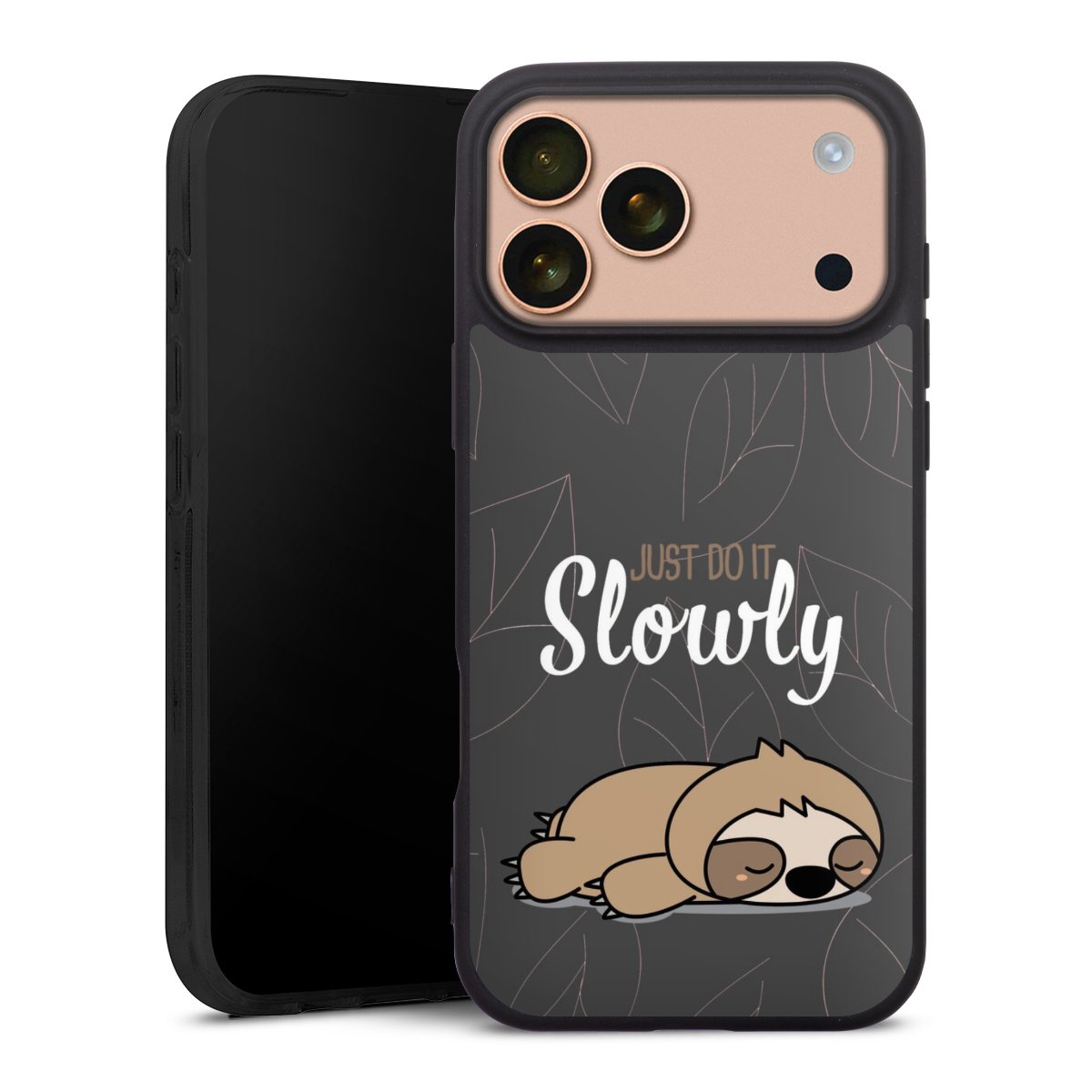 Just Do It Slowly Sloth Grey