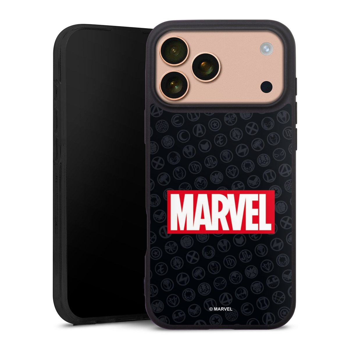 Marvel Logo Zwart Rood