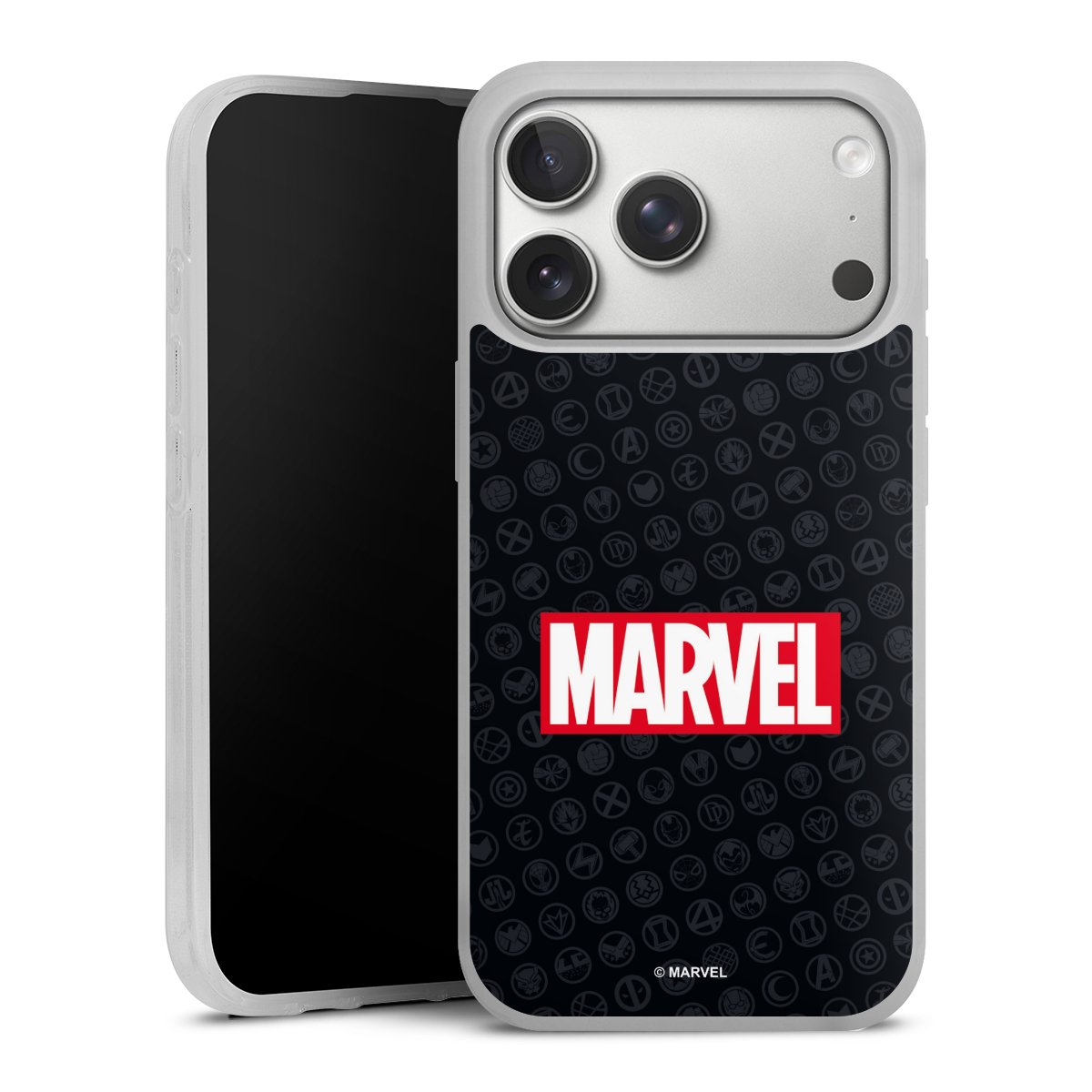 Marvel Logo Zwart Rood