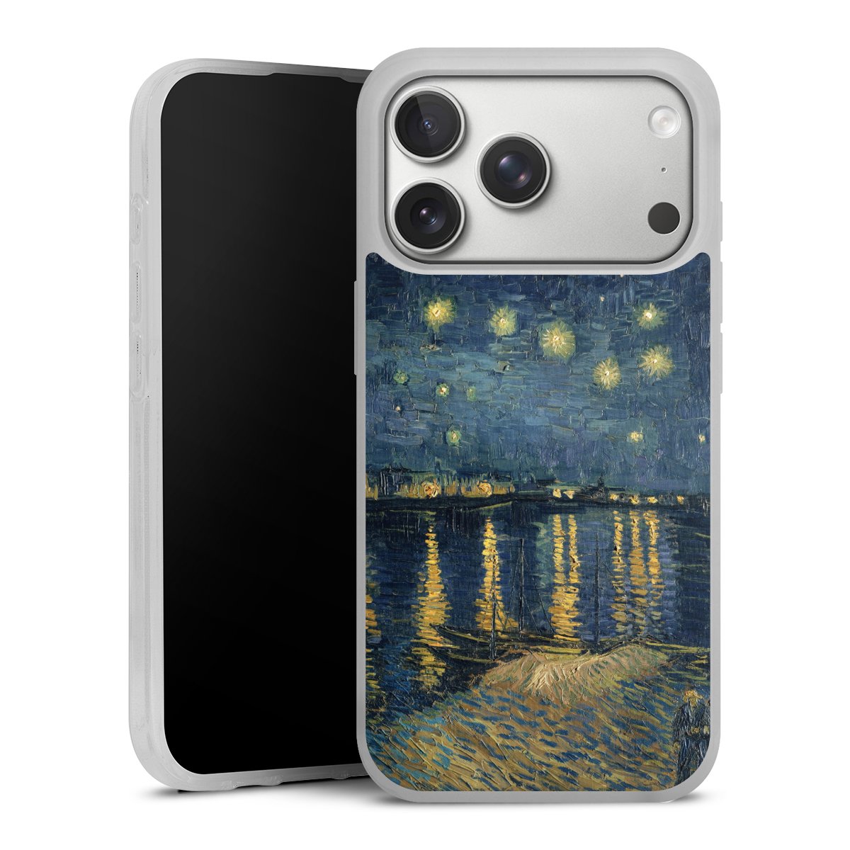 Sterrennacht boven de Rhone