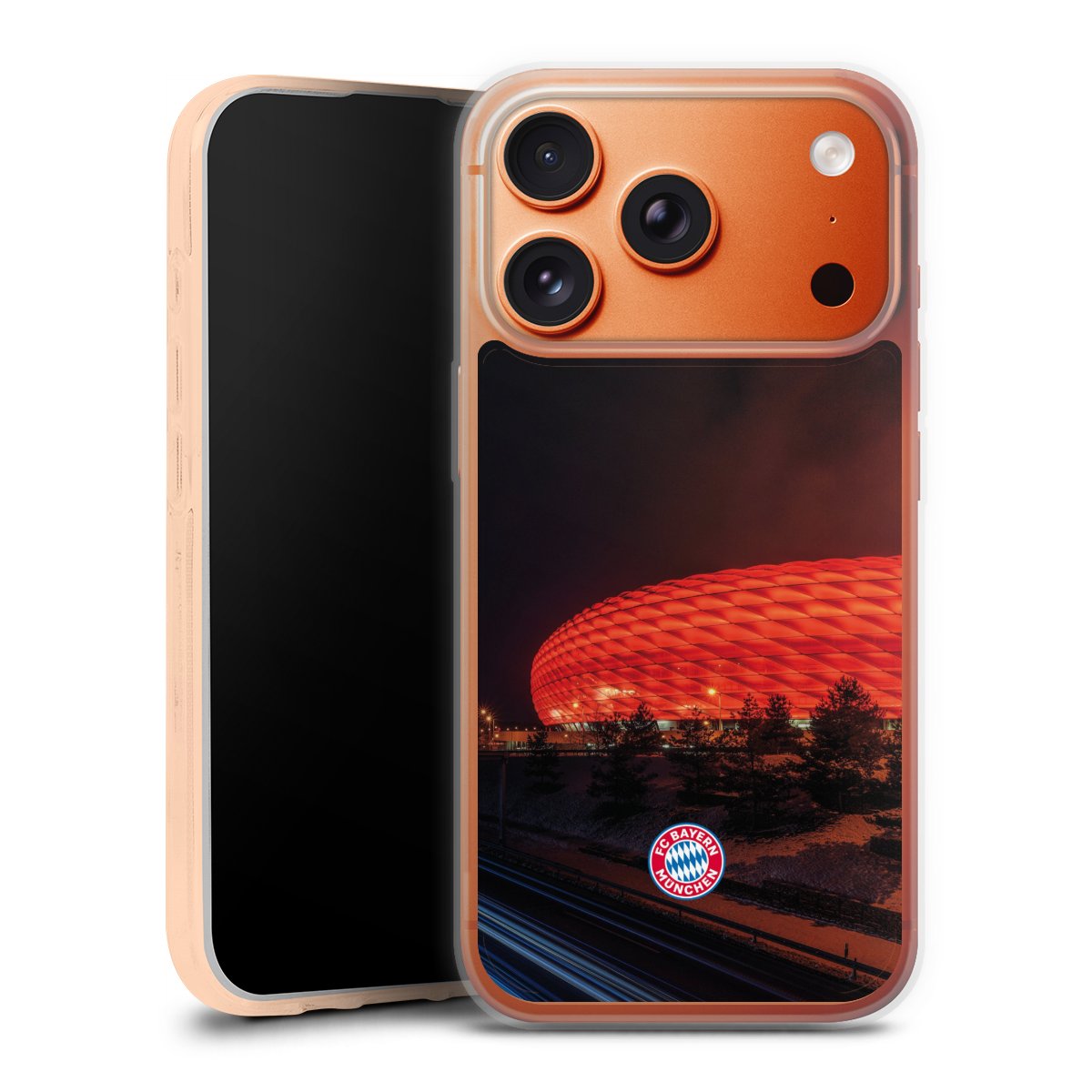 Allianz Arena bei Nacht FCB